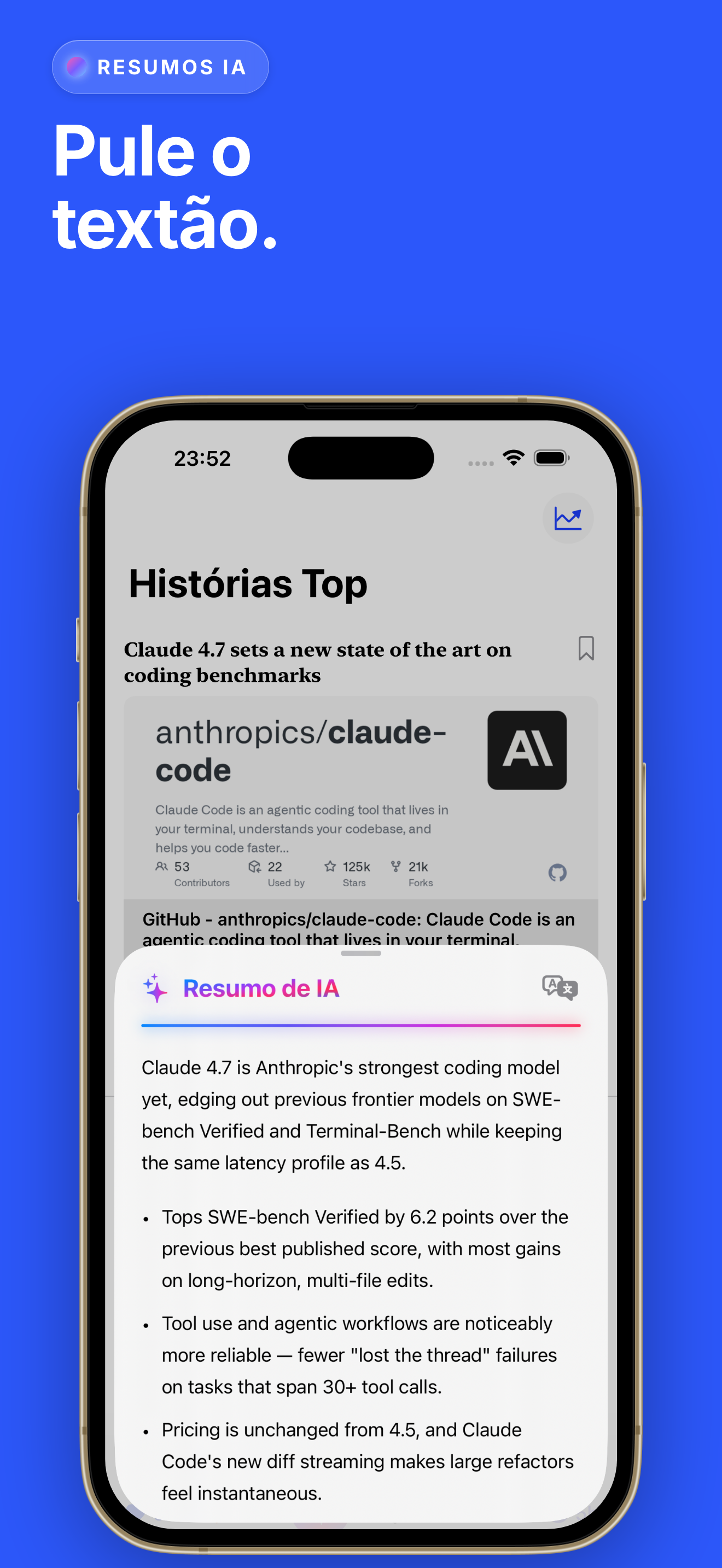 Hack The News App Screenshot